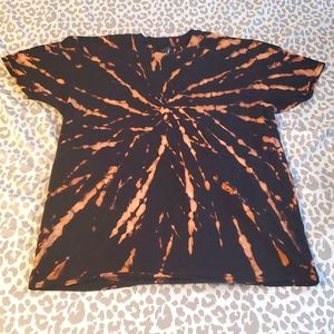 Custom Reverse Tie Dye Tee